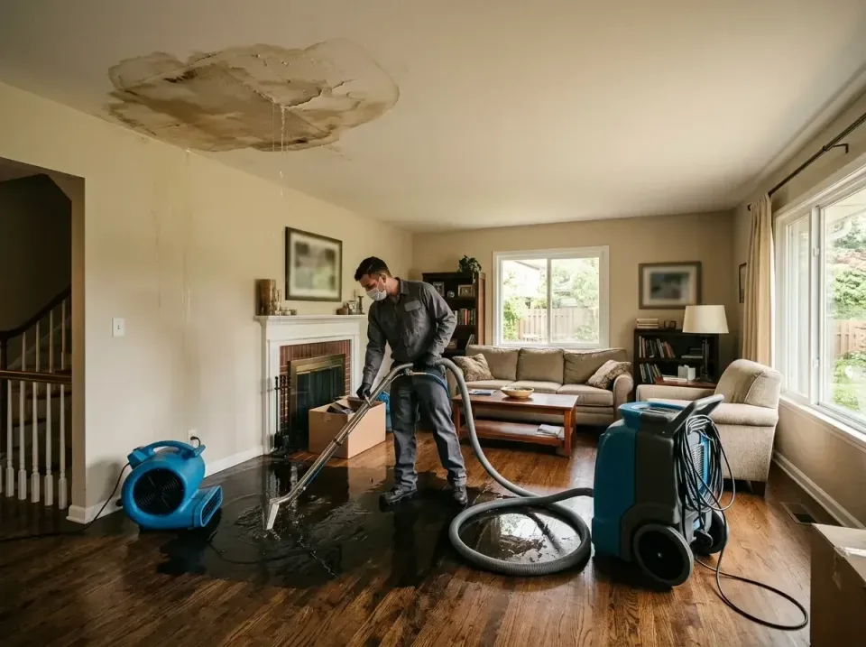 attic-pipe-burst-ceiling-drip-008 — frequently asked questions, Water Damage Restoration & Carpet Care in Mount Vernon, MO